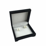 Brown Cufflinks Jewelry Box Storage Container