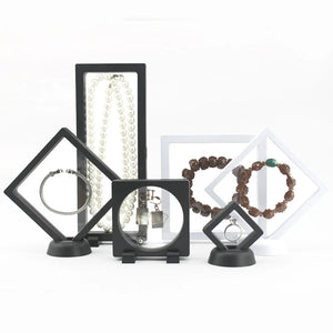 Floating Display Box for Earrings Rings