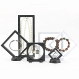 Floating Display Box for Earrings Rings
