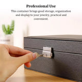 Jewelry Box Display Organizer Holder Storage Case Accessories