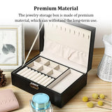 Jewelry Box Display Organizer Holder Storage Case Accessories