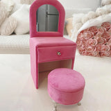 Mini Dollhouse Furniture Dresser with Mirror