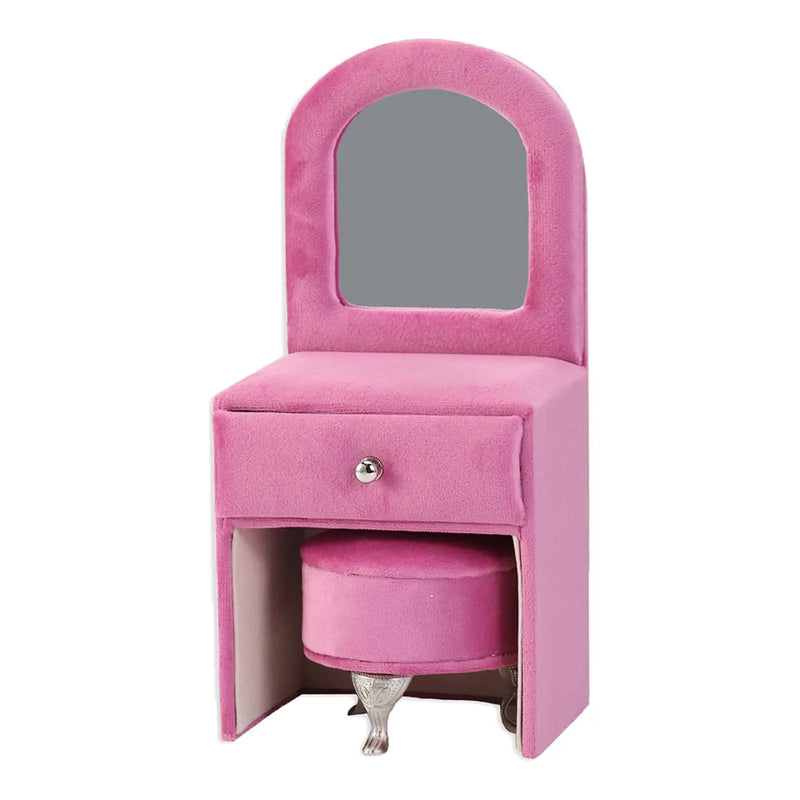 Mini Dollhouse Furniture Dresser with Mirror