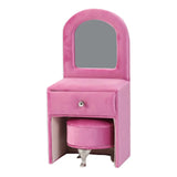 Mini Dollhouse Furniture Dresser with Mirror