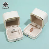 Jewelry Box Display Organizer Wedding Ring Storage