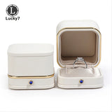 Jewelry Box Display Organizer Wedding Ring Storage
