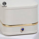 Jewelry Box Display Organizer Wedding Ring Storage