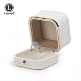 Jewelry Box Display Organizer Wedding Ring Storage