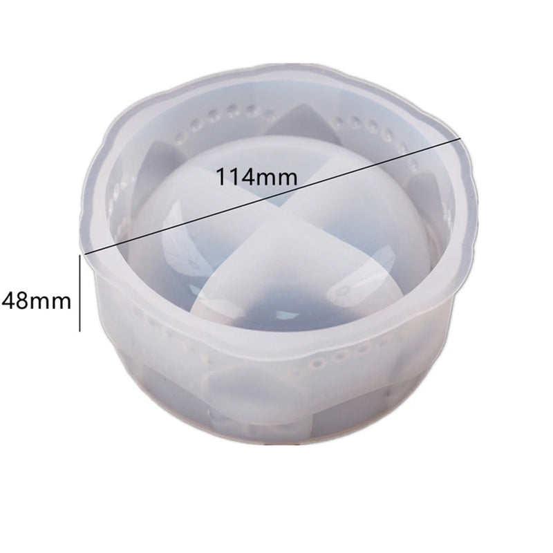 Silicone Jewelry Box Mold DIY Storage Holder Trinket Box Epoxy Resin Mold