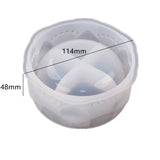 Silicone Jewelry Box Mold with Lid for DIY Storage
