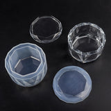 Silicone Jewelry Storage Mold with Lids DIY Ornament