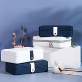 Jewelry Box Organizer Case Storage Necklaces Earrings Bracelet Ring