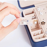 Jewelry Box Organizer Case Storage Necklaces Earrings Bracelet Ring