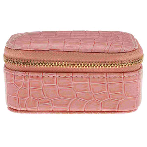 Mini Jewelry Box Organizer Travel Ring Necklace Holder Earring Case