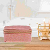 Portable Jewelry Box Organizer Travel Storage Case Ring Necklace Earrings
