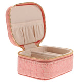 Portable Jewelry Box Organizer Travel Storage Case Ring Necklace Earrings