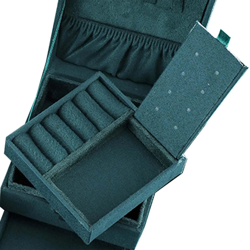 Jewelry Box Display Stand Scratchproof Storage for Earrings