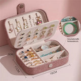 Portable Jewelry Box Organizer for Travel