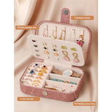 Portable Jewelry Box Organizer for Travel
