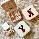 Women Travel Jewelry Case Bridesmaid Gift Organizer