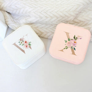 Jewelry Box Packaging Display Travel Case Portable Earring Holder