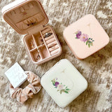 Jewelry Box Packaging Display Travel Case Portable Earring Holder