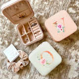 Personalized Initial Jewelry Box - Bridesmaid Gift