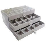 Portable Jewelry Box Earring Display Case for Women Girls