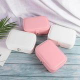 Portable Jewelry Storage Box Earring Holder Organizer Travel Case