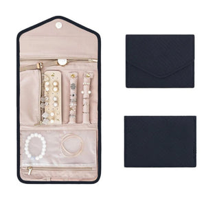 Portable Travel Jewelry Box Organizer Holder Storage