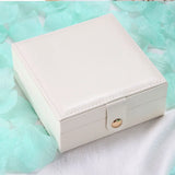 Earring Ring Necklace Holder Display Box Storage Case Jewelry Organizer
