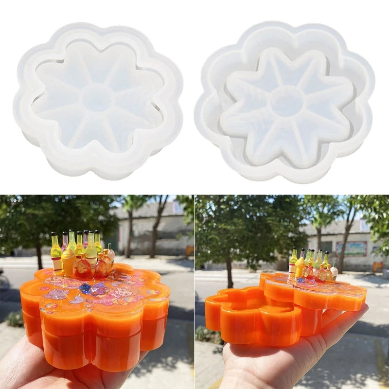 Jewelry Box Resin Moulds Epoxy Resin Casting Molds