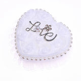 Heart-shaped Ring Case Wedding Rings Holder