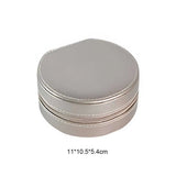 Large Capacity Round Jewelry Box Storage Organizer