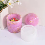 Silicone Jewelry Box Mold with Lid for Epoxy Resin Casting DIY Jewelry Storage