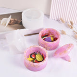 Silicone Jewelry Box Mold with Lid for Epoxy Resin Casting DIY Jewelry Storage