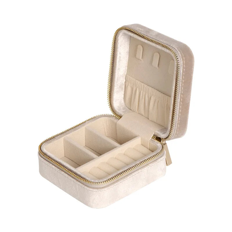 Vintage Velvet Jewelry Box Storage Box Packing Box