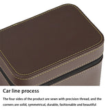Jewelry Box Storage Case Display Stand PU Leather Space Saving