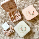 Bridesmaid Jewelry Travel Case Maid of Honor Wedding