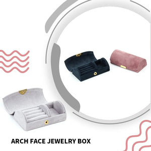 Velvet Jewelry Box Lightweight Storage Holder