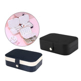 Large Waterproof Jewelry Box Lockable for Earrings Ear Studs