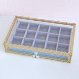 Girls Jewelry Box, Earrings Rings Case, Trinkets Storage