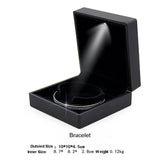 LED Jewelry Box for Ring Necklace Display Gift Boxes