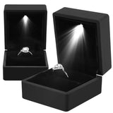 LED Jewelry Box with Light for Earrings