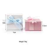 Elegant White Jewelry Box with Lock and Key