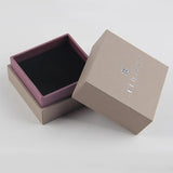 High Paper Jewelry Box Necklace Ring Boxes with Ribbon