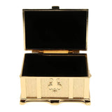 Golden Jewelry Display Case Storage Box