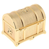 Golden Jewelry Display Case Storage Box