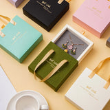 Earring Organizer Box Necklace Storage Drawer Gift Bag for Small Businesses