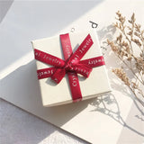 Red Butterfly Jewelry Box Organizer Necklace Rings Earrings Bag
